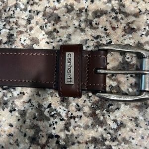 Carhartt size 38 brown belt
